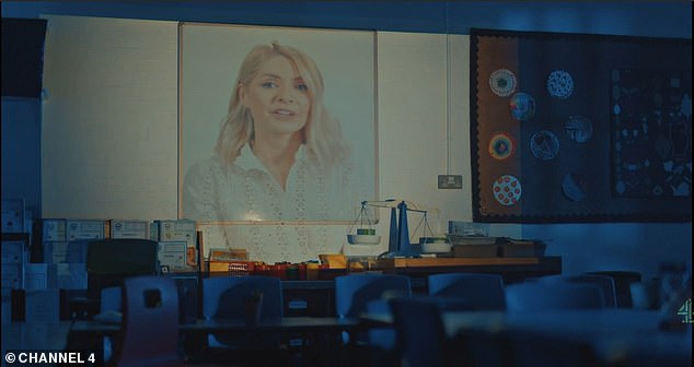 Holly Willoughby (pictured) has revealed a secret health battle that drove her to 'write herself off' in an emotional Channel 4 documentary