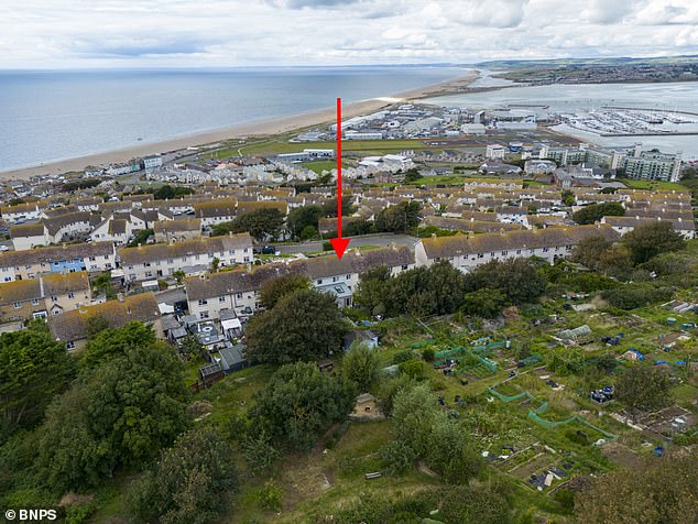 In 2023 Colin Thomas, from Dorset, was told he had to tear down his single-storey rear extension after planning officers used Google Earth to prove it had been built after 2020. Pictured: Colin Thomas's property in 2023