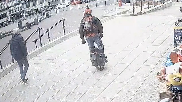 A careless electric unicycle rider left a two-year-old girl with a fractured skull and a serious brain injury after colliding with her on Felixstowe Promenade in Suffolk