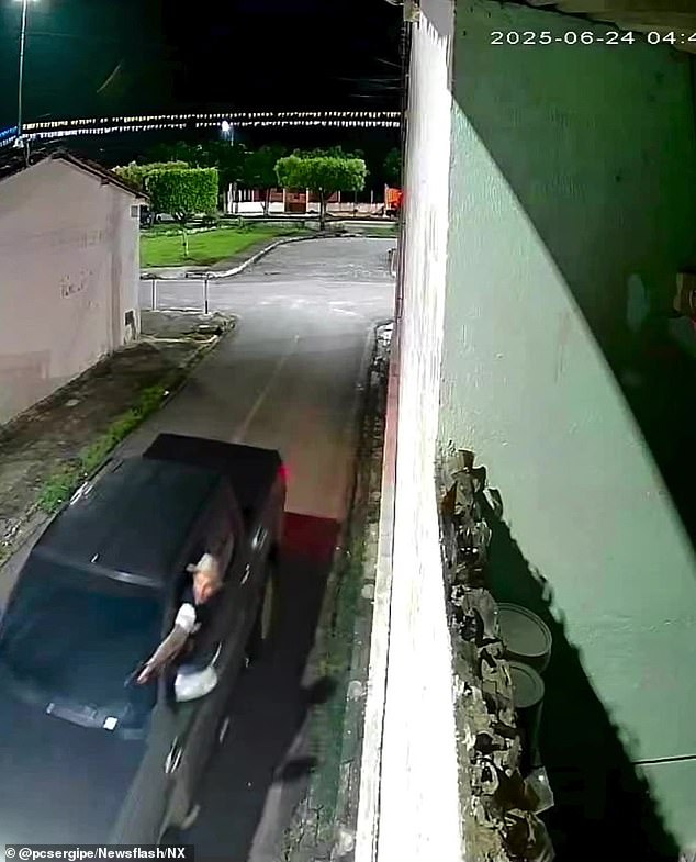 This is the horrifying moment a driver shot a 23-month-old girl in the head in a road rage attack