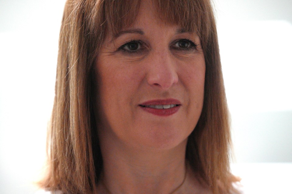 Headshot of Rachel Reeves, British Chancellor of the Exchequer.