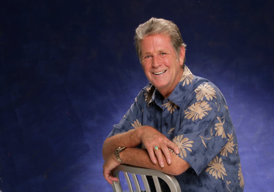 Portrait of Brian Wilson, singer-songwriter and founding member of The Beach Boys.