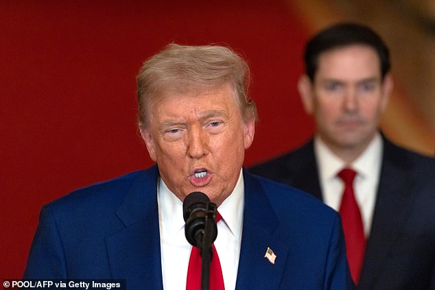 President Donald Trump 's public assurances that he intended to give Iran a two-week grace period to begin negotiations before dragging the United States into a war in the Middle East were an act of public deception to hide his true plans