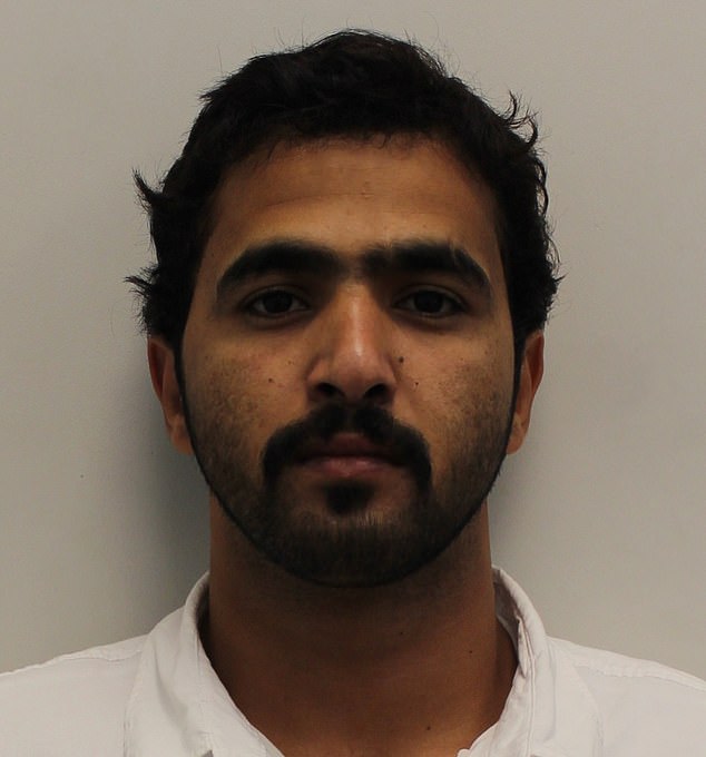 Standing in the dock at Southwark Crown Court this week was Nasser Al-Gherainiq, pictured, who was convicted of two counts of attempted rape which left his victim 'frozen with fear'