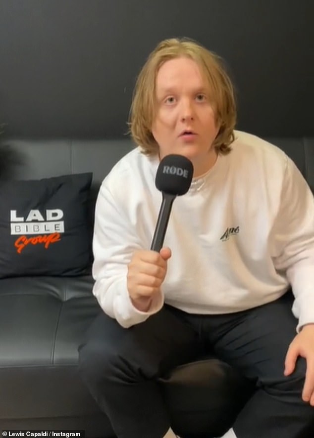 Lewis Capaldi is reportedly 'joining forces with Netflix to produce a film about his demons that caused his shock exit from the music industry'
