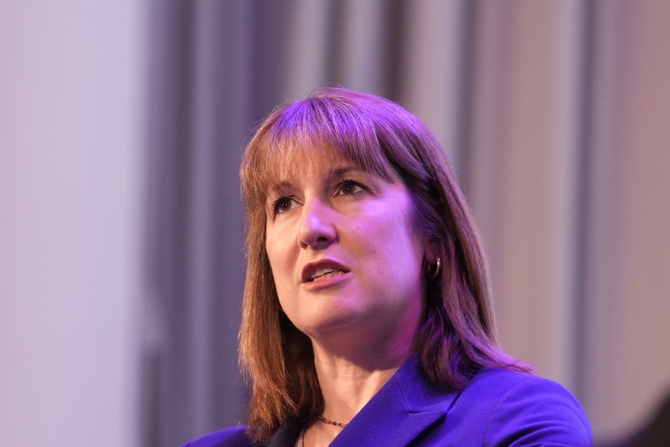 Rachel Reeves speaking at the CBI National Business Dinner.