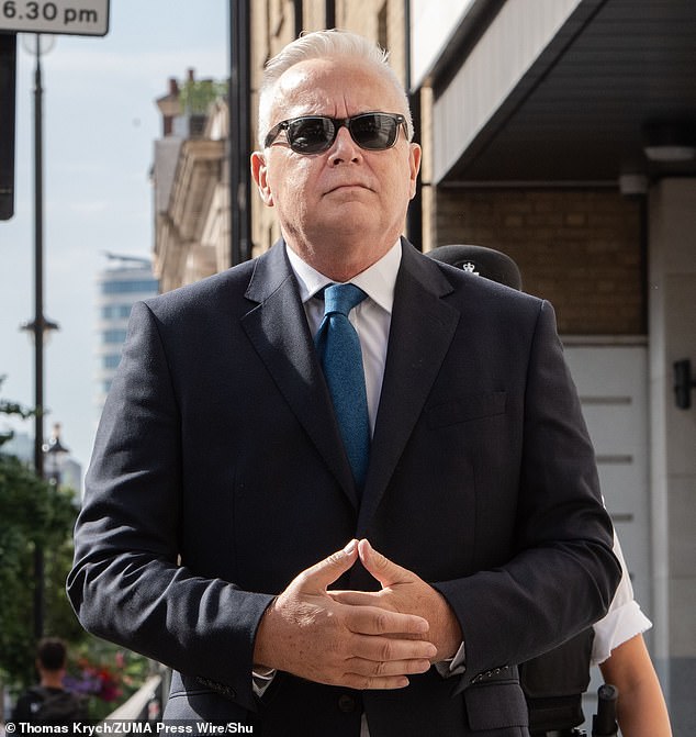Disgraced ex-BBC presenter Huw Edwards (above) has reportedly been forced to delay his divorce because he cannot find a buyer for his £4.75million mansion