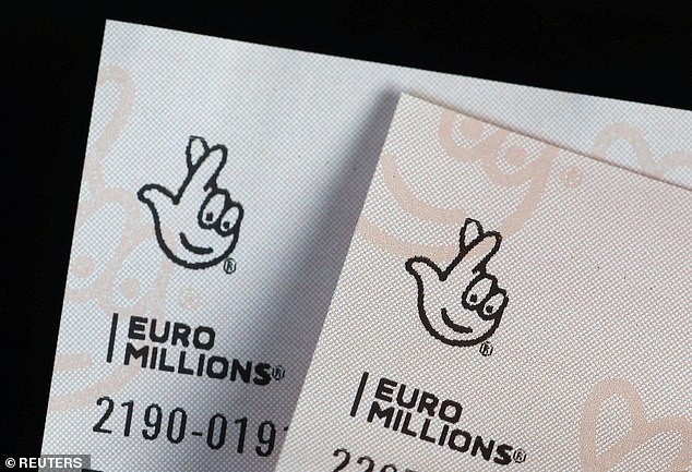 Lucky ticket: One person has the chance to win £208m in tonight's EuroMillions draw, the biggest jackpot seen in the UK