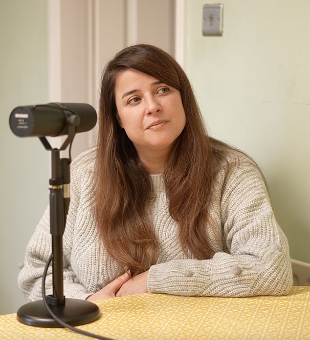 Fiona Hinton, 42, spoke to her father, Steven Speakman, 71, about the challenges of balancing motherhood with advanced pulmonary fibrosis