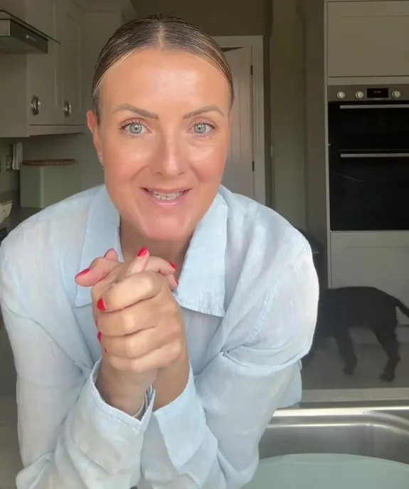 Woman in her 50s sharing her experience of being pregnant at 51.