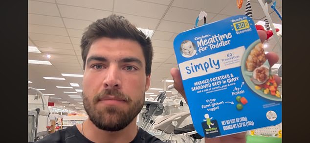 A YouTuber has gone viral after claiming he lost a dramatic amount of weight in just five days¿by eating nothing but food and drinks designed for babies