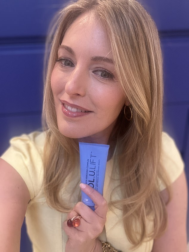 VOL.U.LIFT is a facial moisturiser specifically designed to tackle the signs of dreaded Ozempic face
