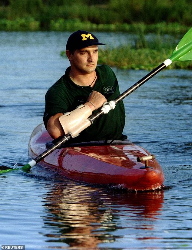 It's been nearly 30 years since Paul Templer was almost torn to shreds by a hippopotamus - but he hasn't let that slow him down in any way