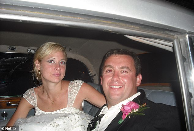 Jason and Molly (pictured, in an old picture shown in the Netflix documentary) soon fell in love, marrying in 2011, with the whole family relocating from Limerick, Ireland, to North Carolina in the US when Sarah was just four