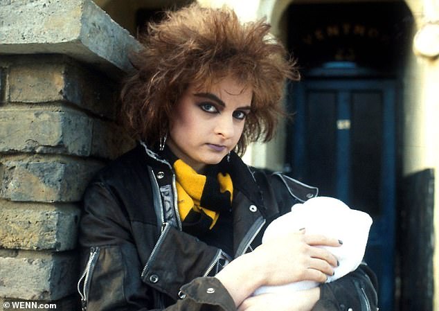 Iconic EastEnders star Linda Davidson (pictured) looks unrecognisable four decades on from her soap debut