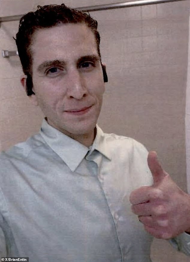 Bryan Kohberger is seen in a creepy selfie taken six hours after the brutal Moscow murders