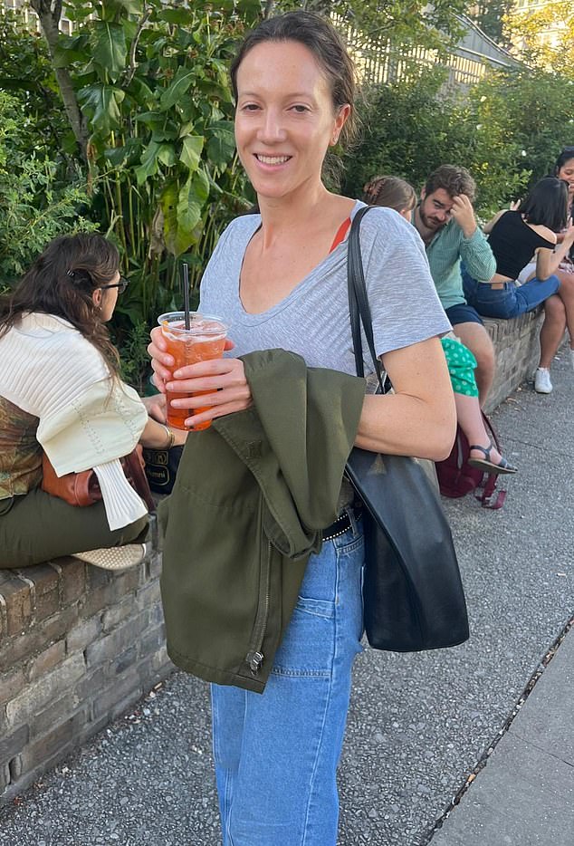 FEMAIL reporter Monique (pictured in 2024), 37, decided to find out her biological age with a GlcanAge test