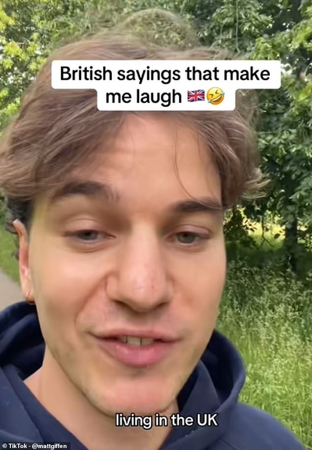 Matt Giffen (pictured), 29, moved to the UK's capital last year after relocating from his home country with his girlfriend, influencer Summer Fox