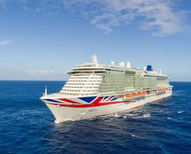 The P&O Arvia launched in 2022 and is a popular liner with first-time cruisers, families and couples