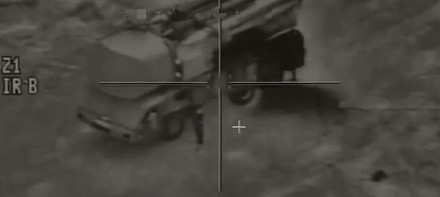 Drone footage shows Mossad's operation targeting air defence and missile launchers