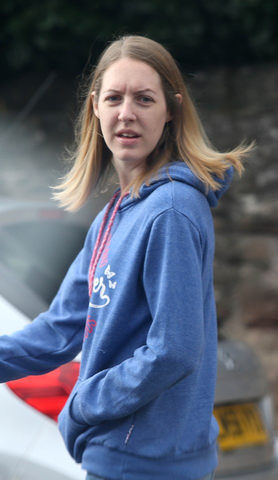 LUCY LETBY AT HEREFORD POLICE STATION ANSWERING HER BAIL RECENTLY.SHE WAS RE ARRESTED AGAIN (MONDAY) BY POLICE INVESTIGATING THE DEATHS OF BABIES ATHESTER NEO-NATEL UNIT.