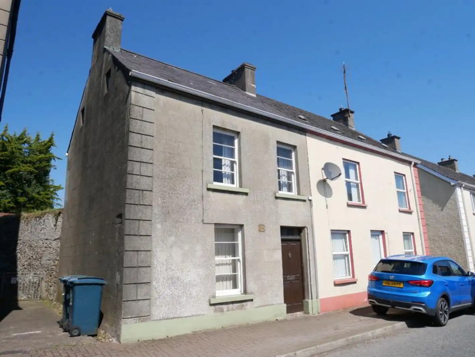 Two-story house for sale.