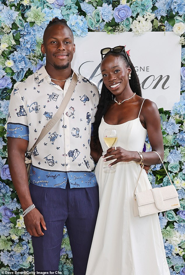 Lions skipper Maro Itoje is claimed to have met Mimi Fall while the pair were modelling together in a photoshoot