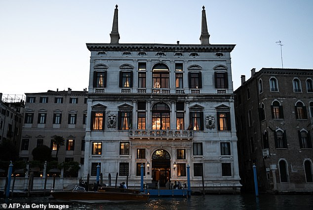 The Amazon founder has booked out the five-star Aman Venice hotel (pictured) for three nights to accommodate some of the wedding guests