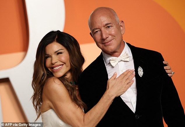 Lauren Sanchez and Jeff Bezos (pictured in March 2025) are getting married this week in Italy