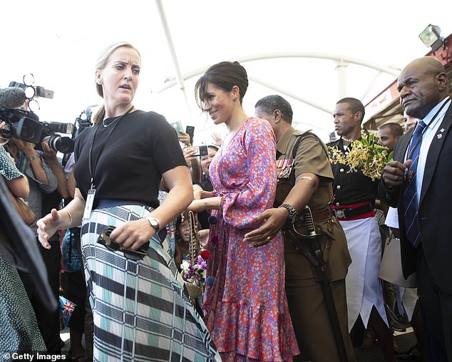 In October 2018 a clip emerged on social media of Meghan Markle leaving an event for UN Women after just eight minutes