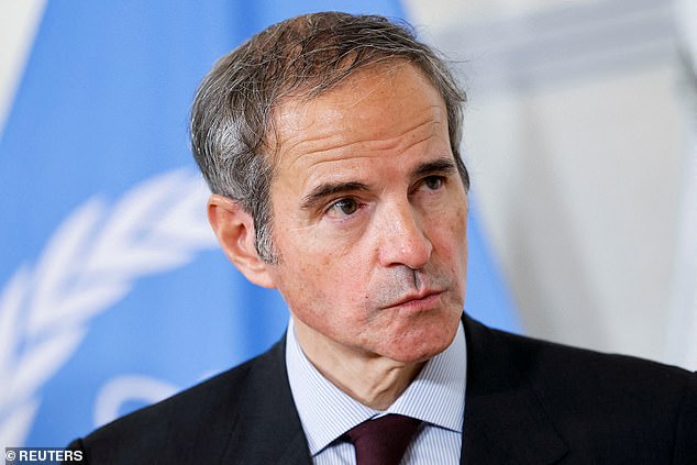 Rafael Grossi (pictured last week), head of the International Atomic Energy Agency, said US air strikes on three Iranian nuclear facilities had caused severe but 'not total' damage