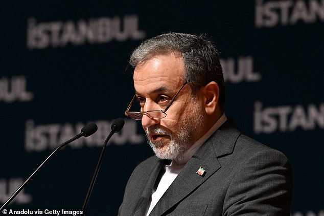 Iranian Foreign Minister Abbas Araghchi delivered a speech during a press conference today, during which he called Donald Trump a 'lawless bully'