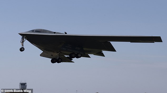 The US deployed B-2 bombers (pictured) to drop more than a dozen 'bunker busters' at three Iranian nuclear cites