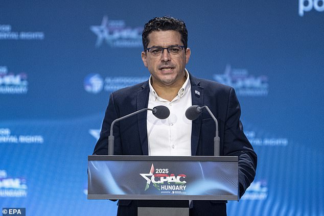 Amichai Chikli (pictured), Israel's minister of diaspora affairs, accused the Labour Government of being one of the most hostile towards Israel 'we have ever known'