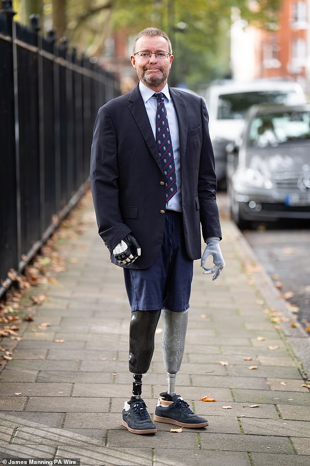 Former MP Craig Mackinlay was placed in a 16-day coma – and lost all four limbs – after falling ill with sepsis in 2023