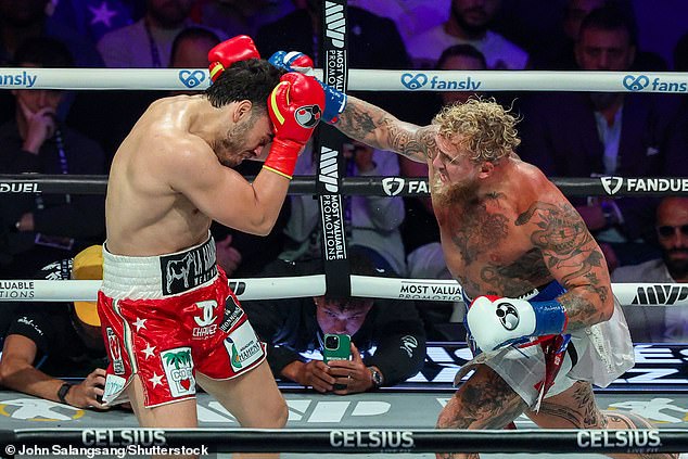 Jake Paul eased to victory over Julio Cesar Chavez Jr. in Anaheim, California, on Saturday