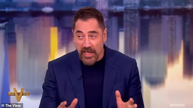 Bardem was abruptly cut off by the show. Several viewers were alarmed by Bardem's statements