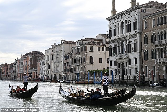 Some of the most expensive and high-end hotels in the Italian city include The Aman, where you can book a room for over $2,700 per night, and Hotel Cipriani (stock image)