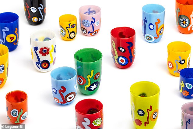 And now, it's been revealed to the Daily Mail by a source in Italy that each guest will be receiving hand-blown glassware by local glassmaker Laguna B