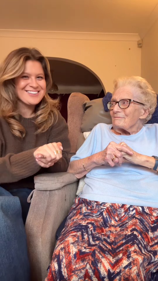 Norma and her granddaughter Jess.
