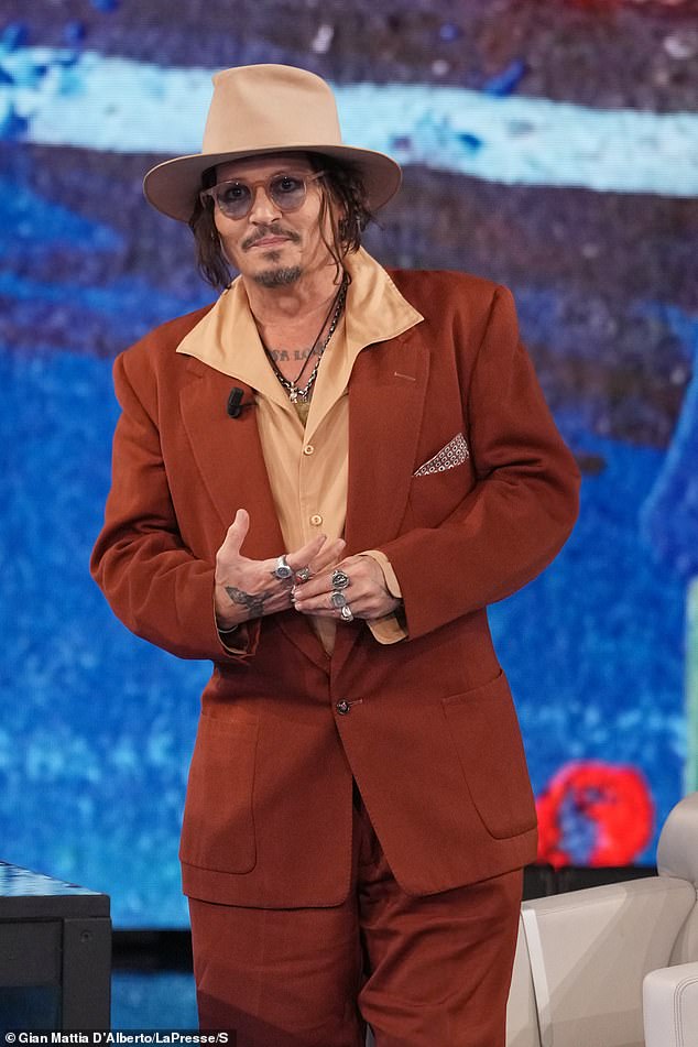Johnny Depp has spoken out about how he was 'deserted' by his closest friends after he was accused of abuse by his ex-wife Amber Heard (pictured October 2024)