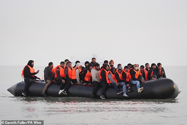 Kemi Badenoch said: 'The issue of immigration is a simple one for the Conservative Party: we need to crack down on it in every form, both legal and illegal'