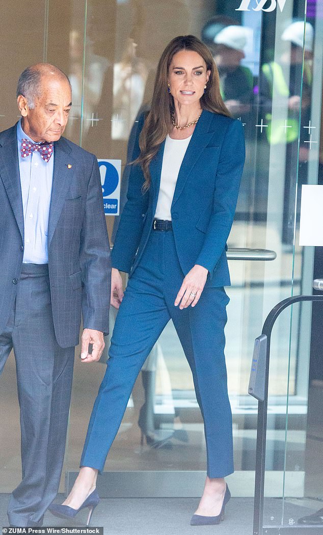 Just this week, the Princess of Wales cut a very trendy figure as she visited the new V&A East Storehouse in London