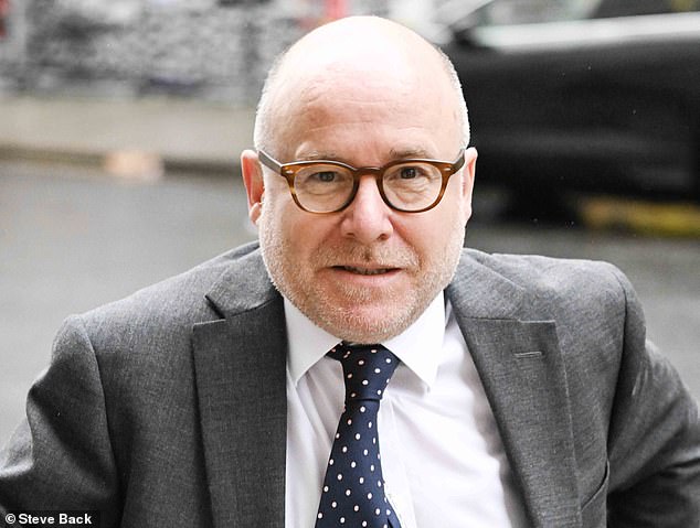 A cabinet minister minister refused to say Lord Hermer (pictured) was safe in his job yesterday after likening Right-wing British politicians to Nazis