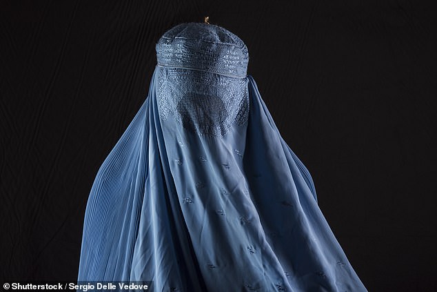 The Conservative leader said she had a rule at surgeries in her North West Essex constituency that 'you have to remove your face covering, whether it's a burka or a balaclava'.