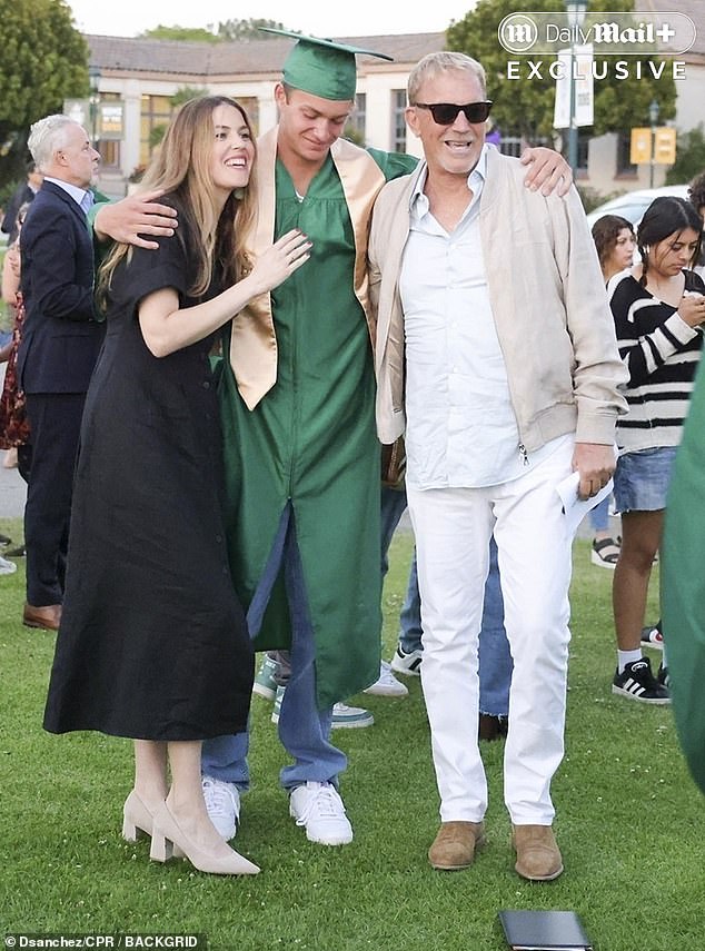 At one point, he wrapped his arms around Cayden for a proud photo and also embraced his eldest daughter Lily, 38—whom he shares with ex-wife Cindy Silva—as well as posing with Annie, 41, and Joe, 37, his other children with Silva