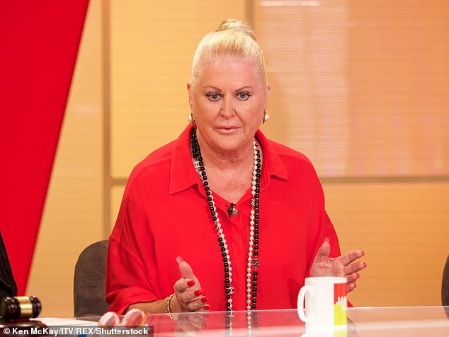 Kim Woodburn (pictured in 2018) has died at the age of 83 following a short illness, her representative has confirmed