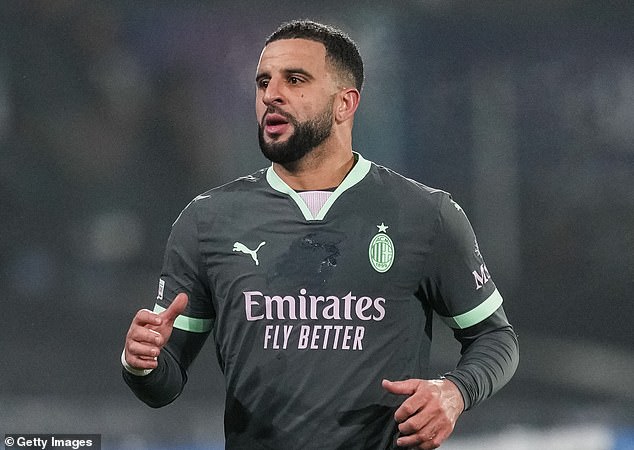 Kyle Walker is thought to be gearing up for a year-long move to Everton during the window