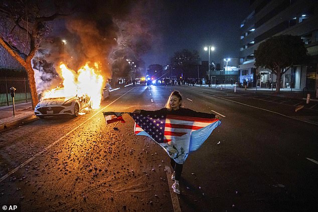 Los Angeles is considering implementing a curfew across riot-ravaged parts of Downtown in an effort to end pro-migrant protests which have gripped the city for five days