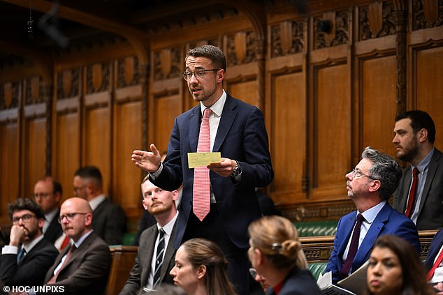 Luke Charters, the MP for York Outer, said the activists have 'charged' him with genocide and used 'intimidating methods' to pressure him over the war in Gaza